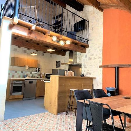 아흘르 Maison De Charme Dans Le Centre Historique , Wifi Clim 6 Pers Calme Et Confort 아파트 외부 사진